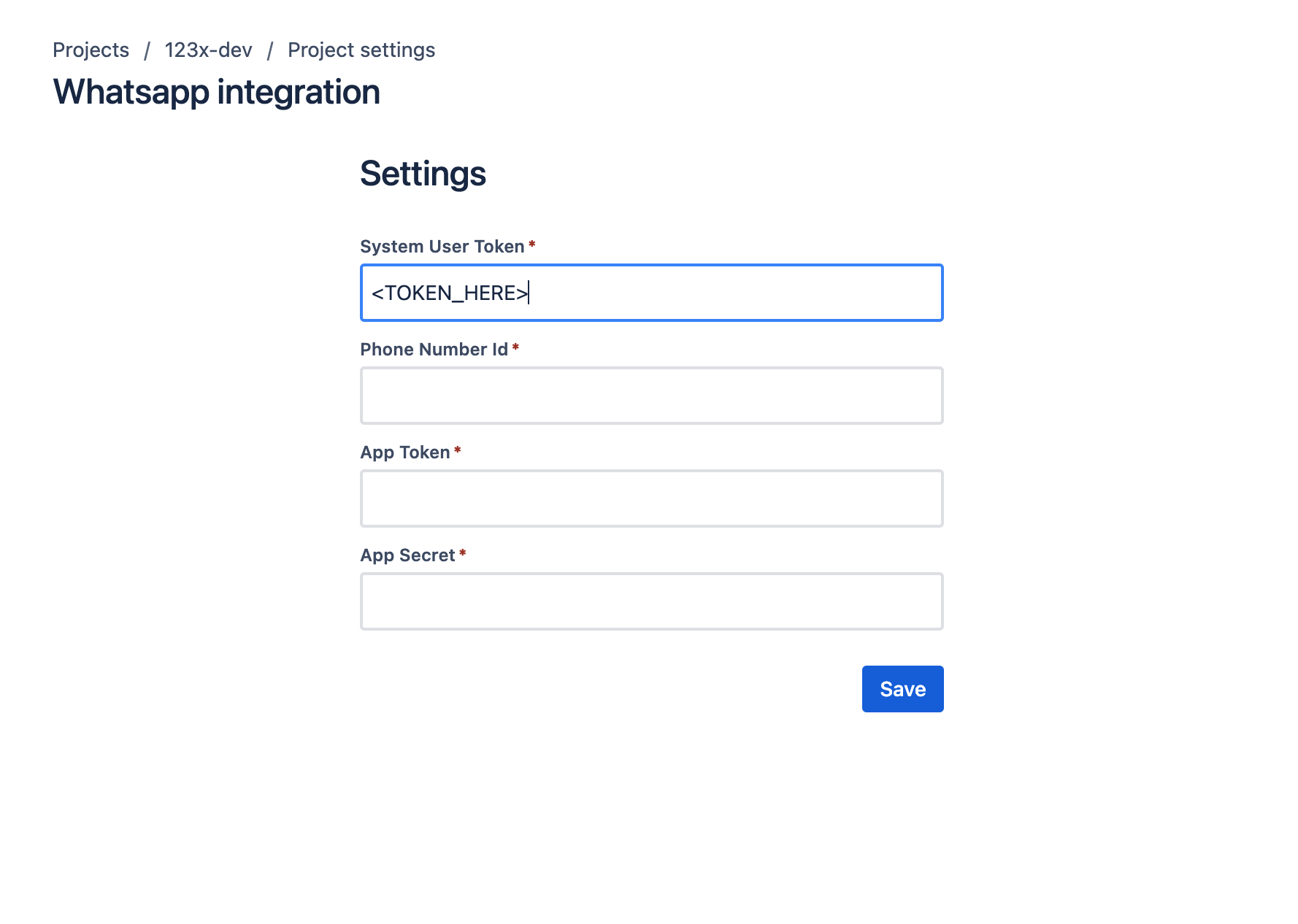 location of system access token