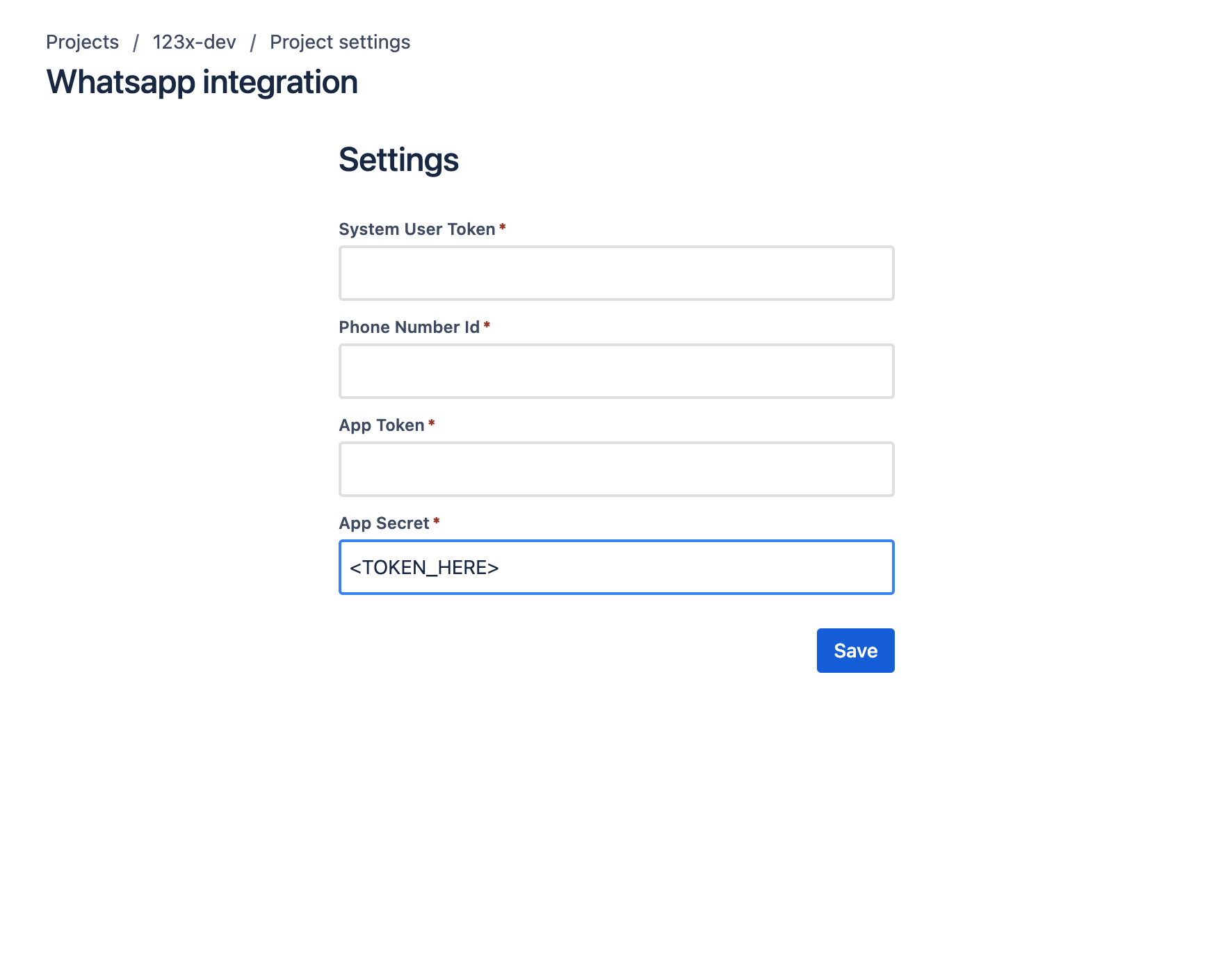 location of system access token